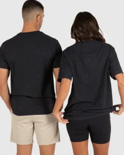 Unit Clothing UNISEX TEES - RUMBLE VINTAGE BLACK Fashion