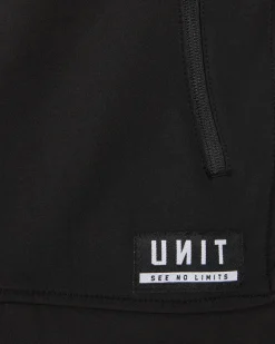 Unit Clothing UNIT Mens Factor Jacket (Soft Shell) BLACK Store