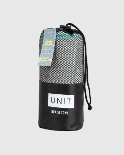 Unit Clothing UNIT Alpine Beach Towel JADE GREEN Cheap