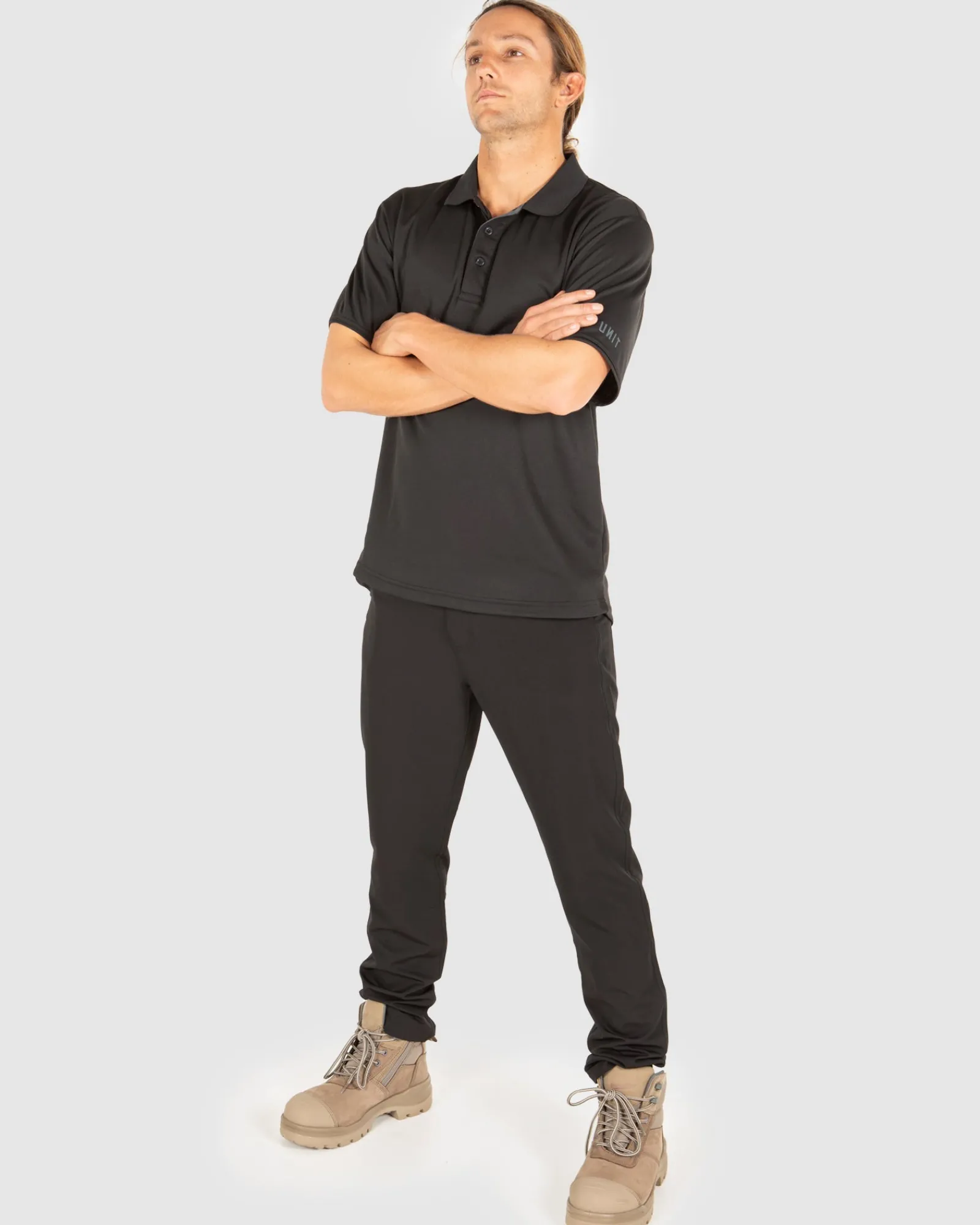 Unit Clothing UNIT Bolt Polo Mens Work Polo Cheap