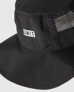 Unit Clothing UNIT Booney Sun Protection Hat BLACK Discount