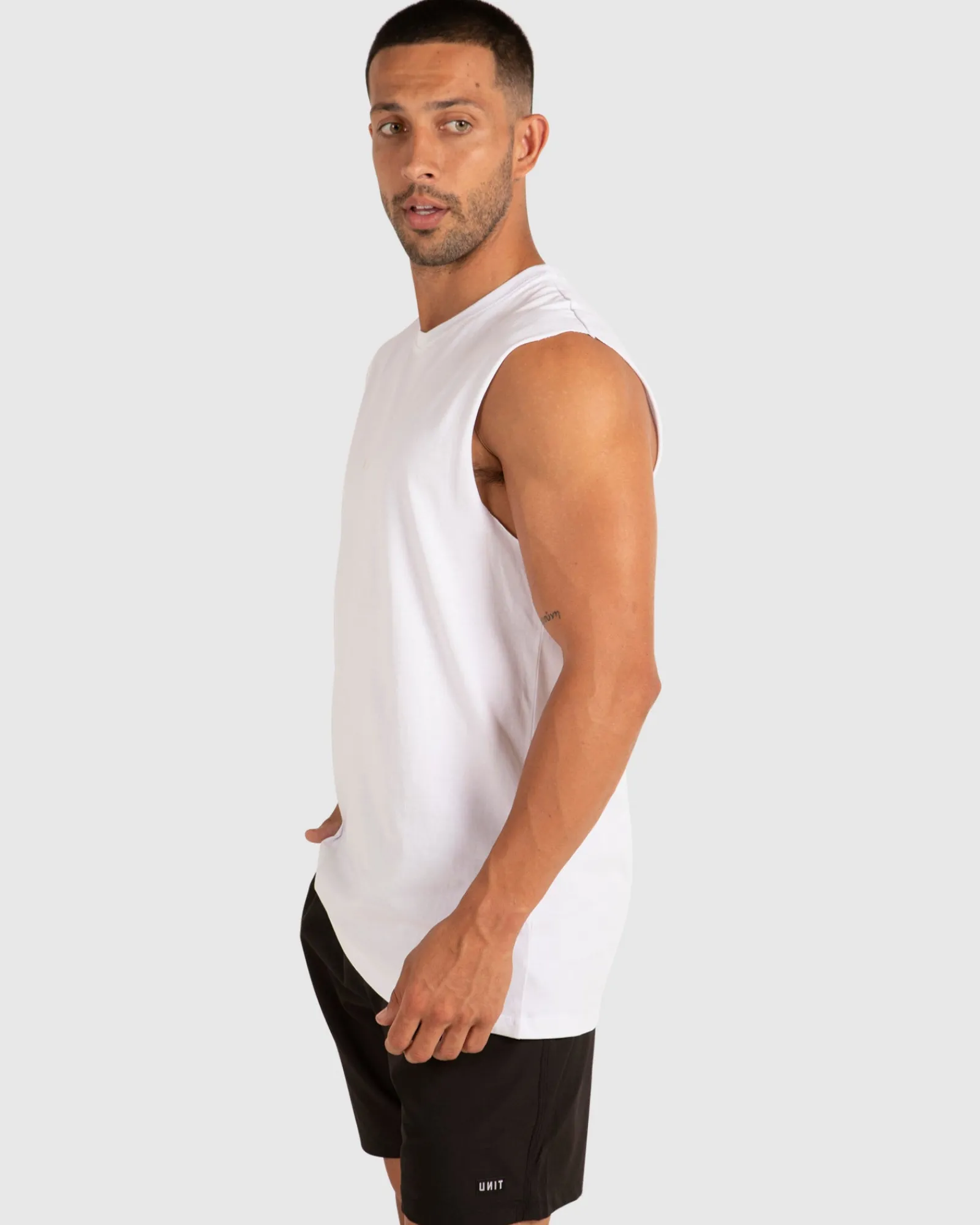 Unit Clothing UNIT Central Muscle Tee Outlet