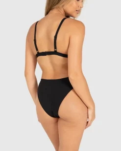 Unit Clothing UNIT Coasting Ladies Bikini Set BLACK Cheap