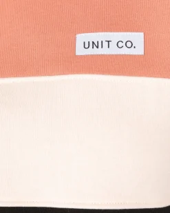 Unit Clothing UNIT Coco Crew Ladies Crew Sweater DUSTY ROSE Clearance
