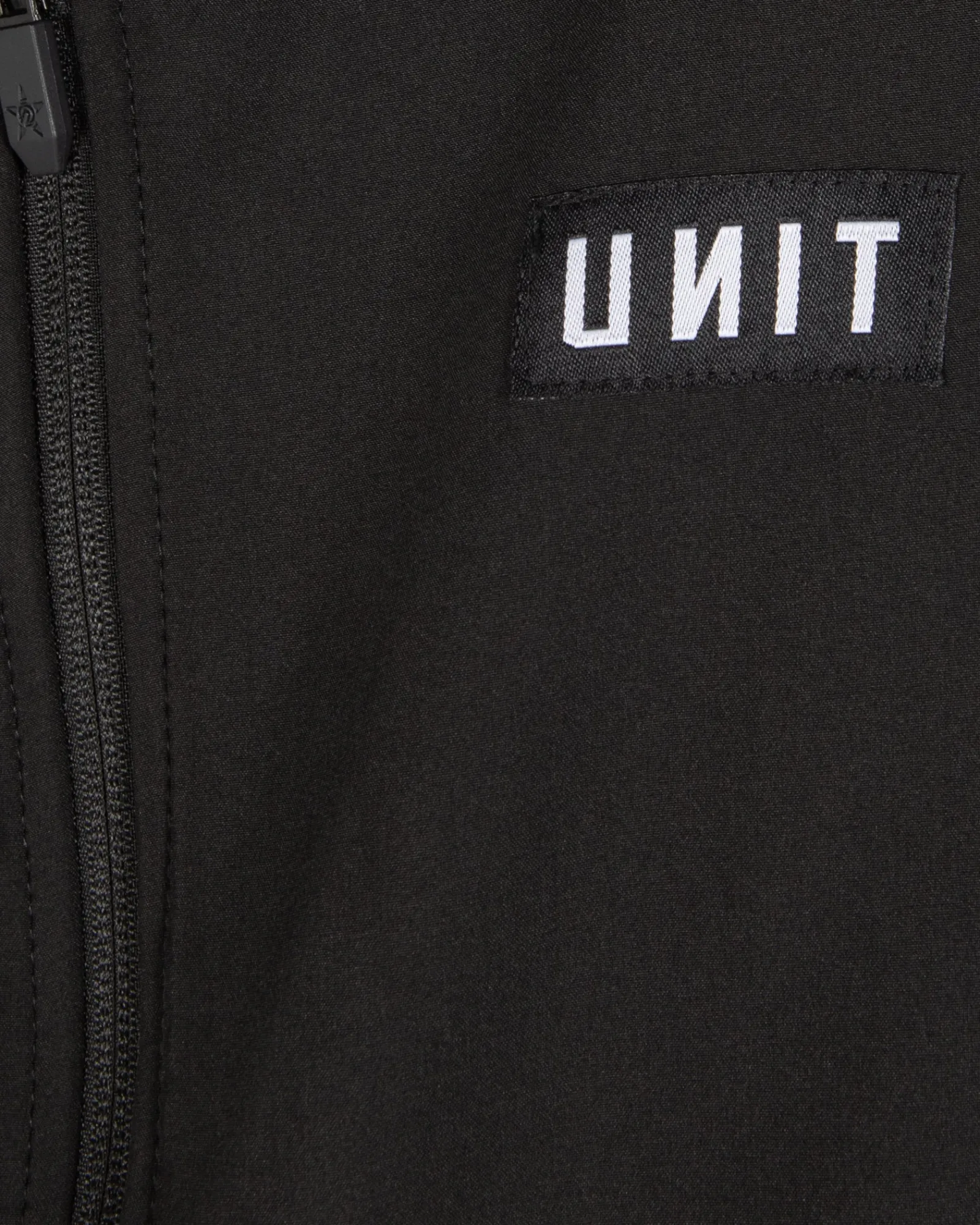 Unit Clothing UNIT Decade Hooded Jacket (Soft Shell) BLACK Fashion