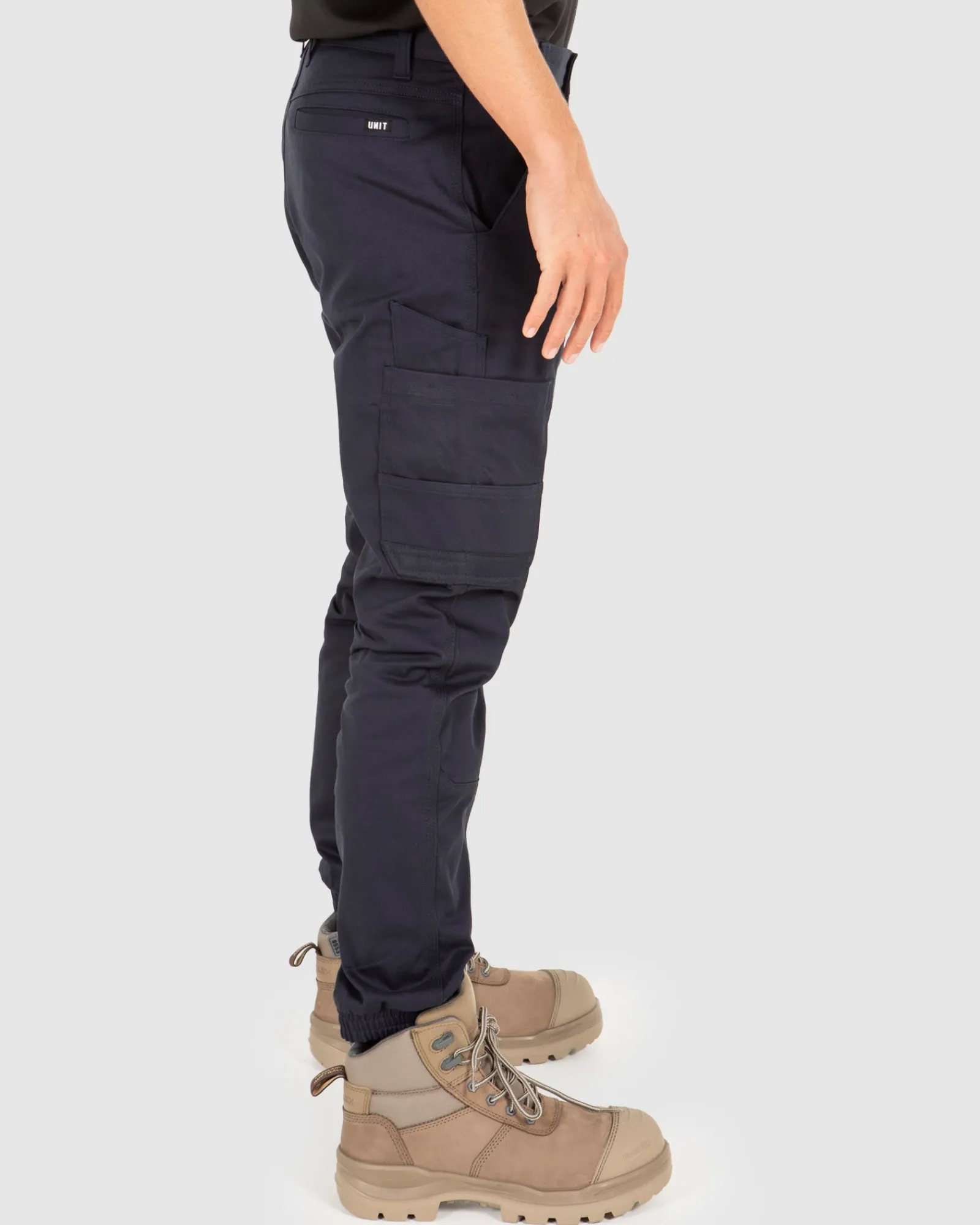 Unit Clothing UNIT Demolition Cargo Cuffed Work Pants Cheap