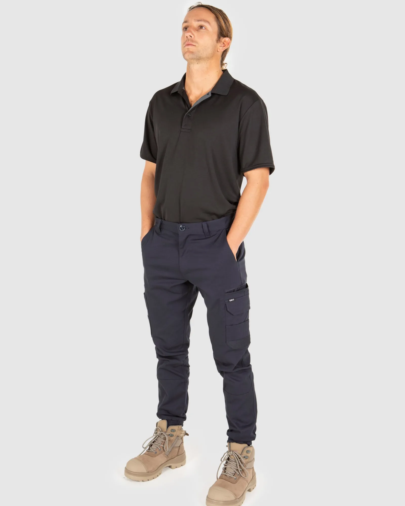 Unit Clothing UNIT Demolition Cargo Cuffed Work Pants Cheap