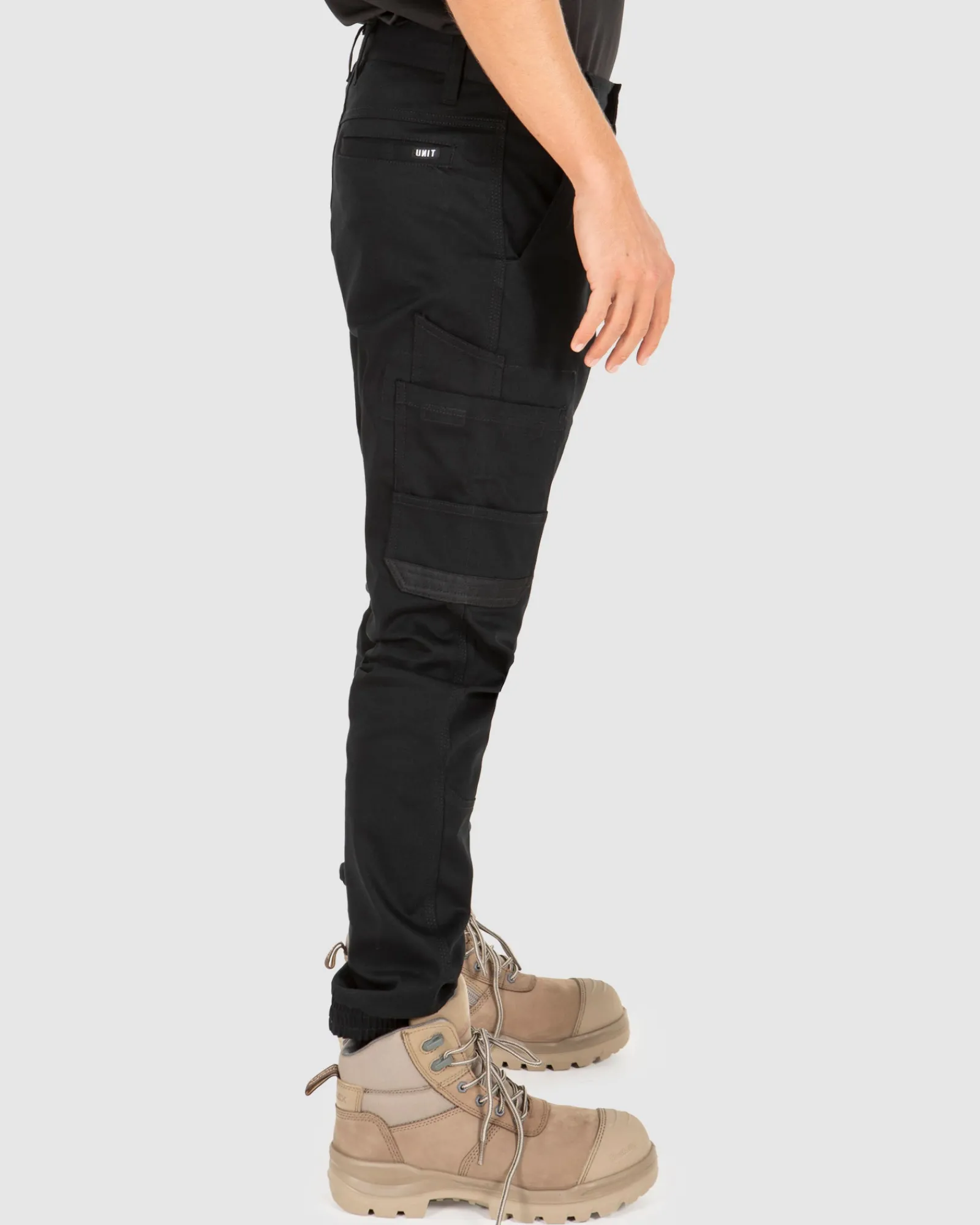 Unit Clothing UNIT Demolition Cargo Cuffed Work Pants Cheap