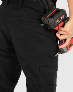 Unit Clothing UNIT Demolition Cargo Cuffed Work Pants Cheap