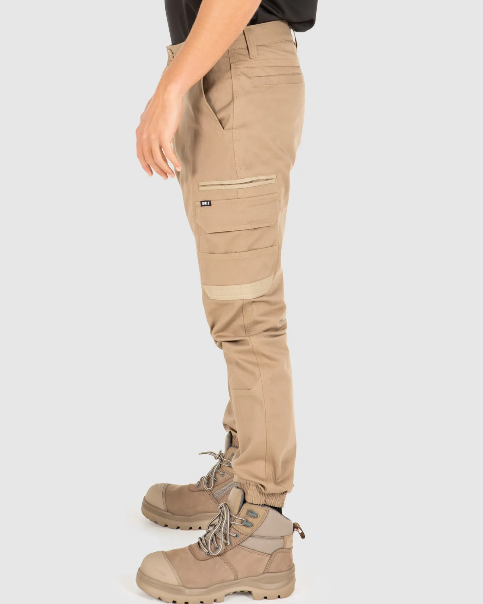 Unit Clothing UNIT Demolition Cargo Cuffed Work Pants Cheap