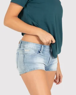 Unit Clothing UNIT Dizzy Ladies Denim Shorts Sale