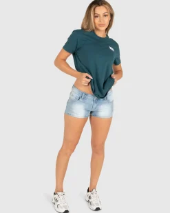 Unit Clothing UNIT Dizzy Ladies Denim Shorts Sale