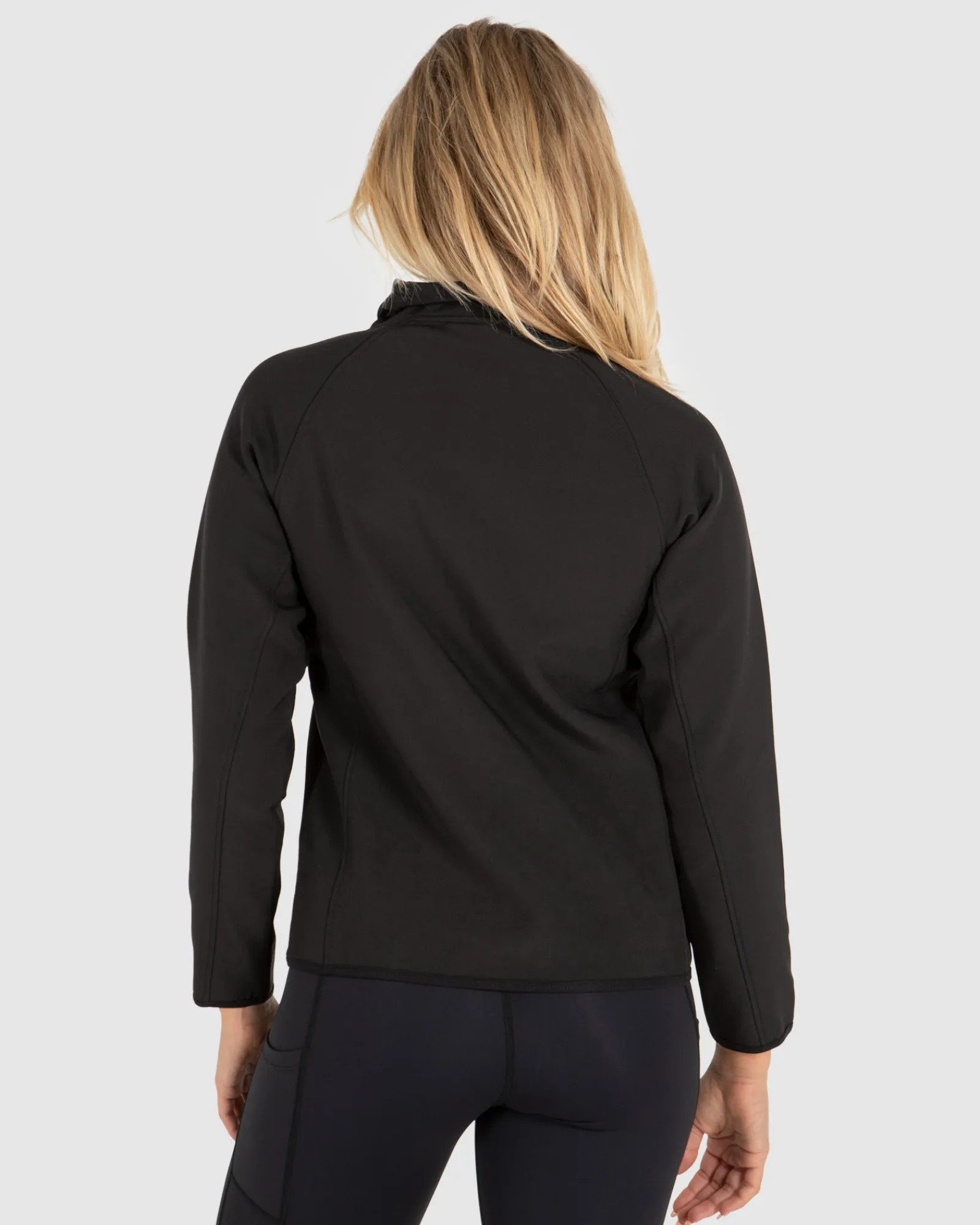 Unit Clothing UNIT Dodge Ladies Jacket - Slim Fit (SOFT SHELL) BLACK Cheap