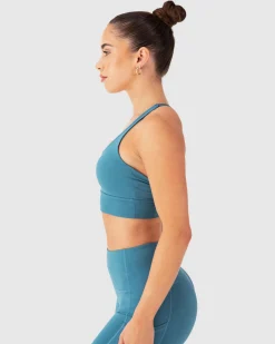Unit Clothing UNIT Energy Ladies Sports Bra JADE BLUE Store