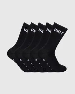 Unit Clothing UNIT Hi Lux Socks 5 pack Cheap