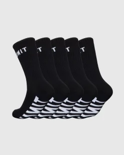 Unit Clothing UNIT Hi Lux Socks 5 pack Cheap