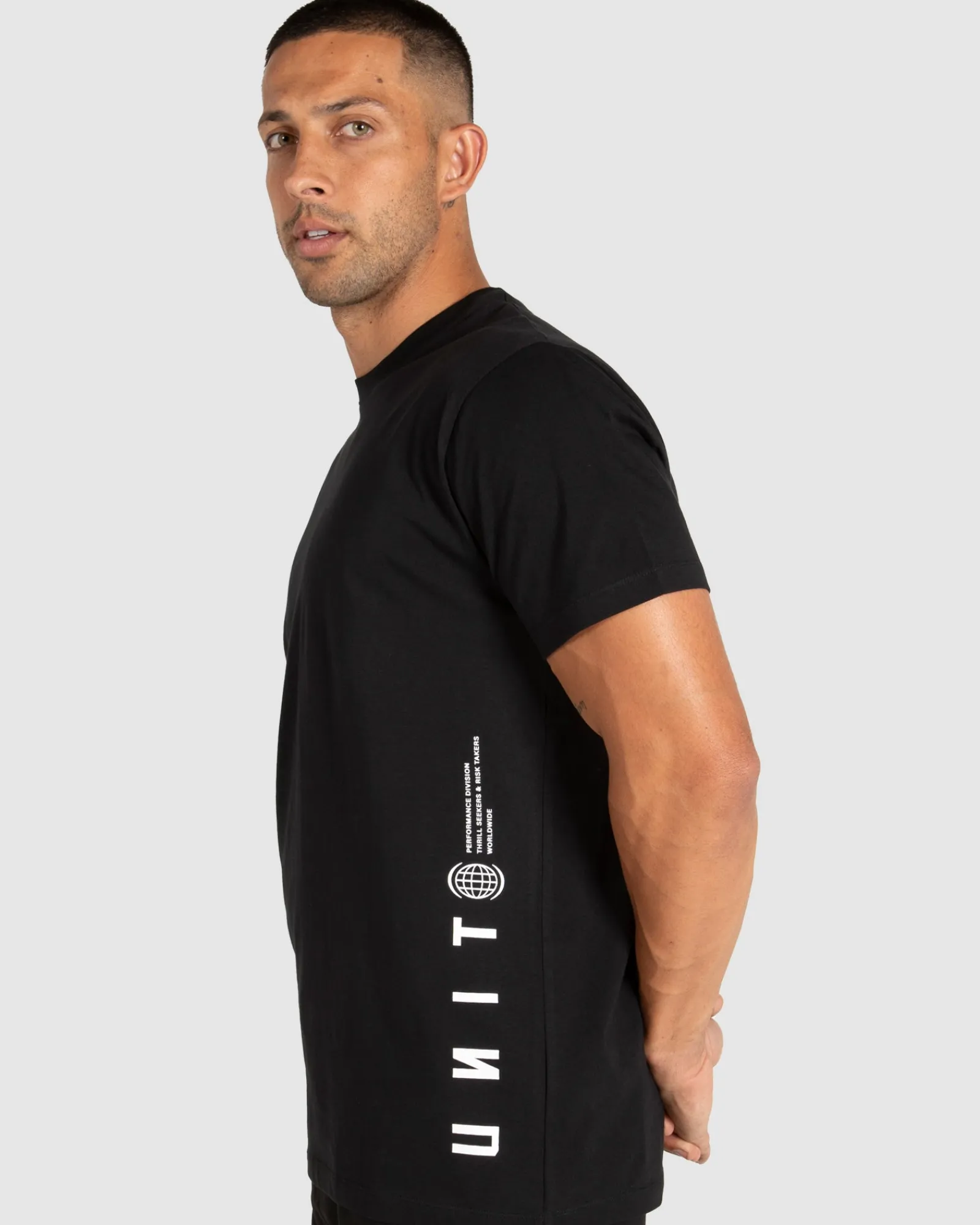 Unit Clothing UNIT Lab Mens T-Shirt BLACK Online
