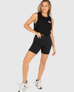 Unit Clothing UNIT Ladies Grand Cropped Muscle Tee Cheap