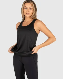 Unit Clothing UNIT Ladies Pro Flex Performance Singlet BLACK Flash Sale