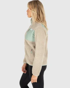 Unit Clothing UNIT Ladies Strike Zip Thru Jacket CEMENT Hot