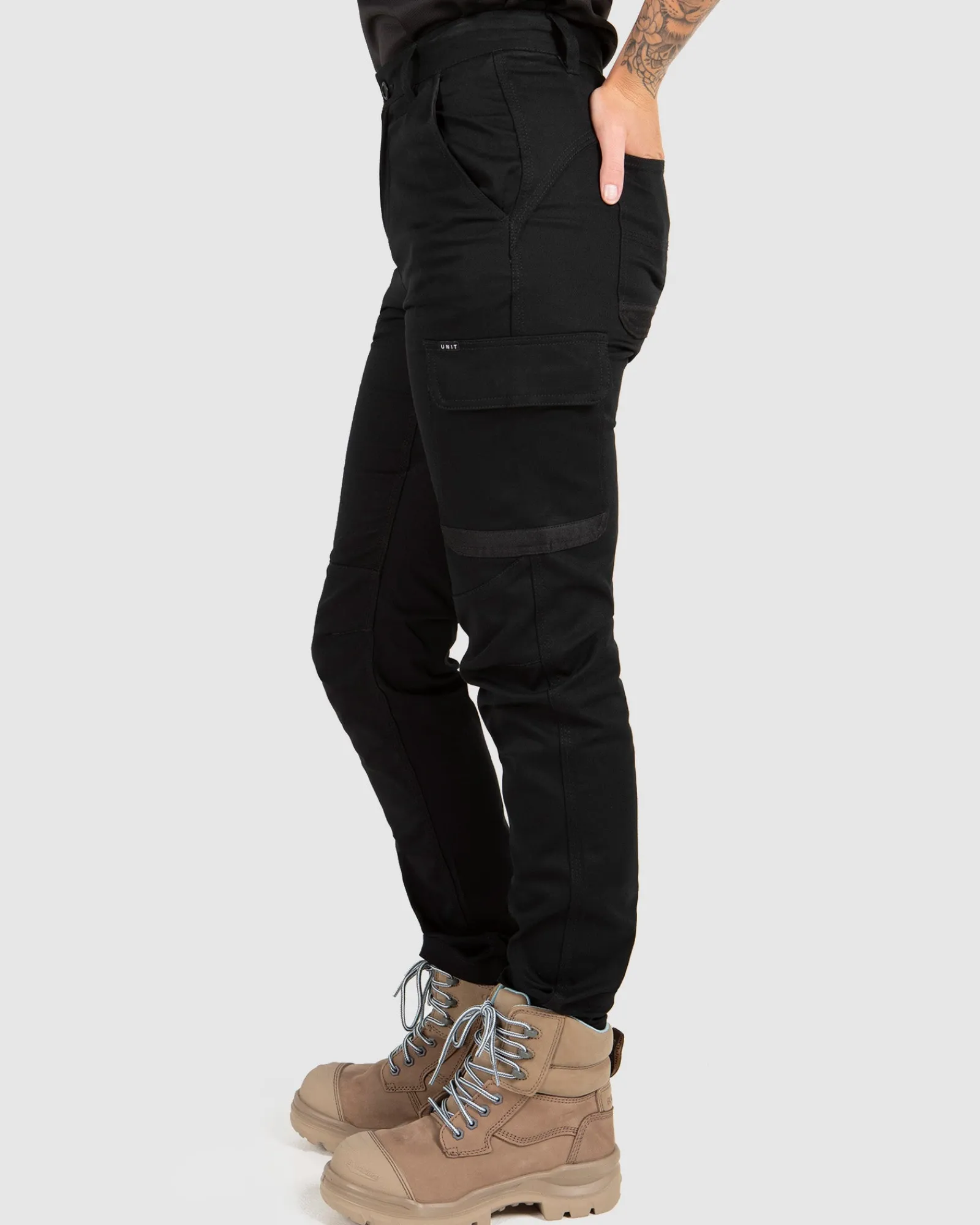 Unit Clothing UNIT Ladies Workwear Staple Cargo Pants Cheap
