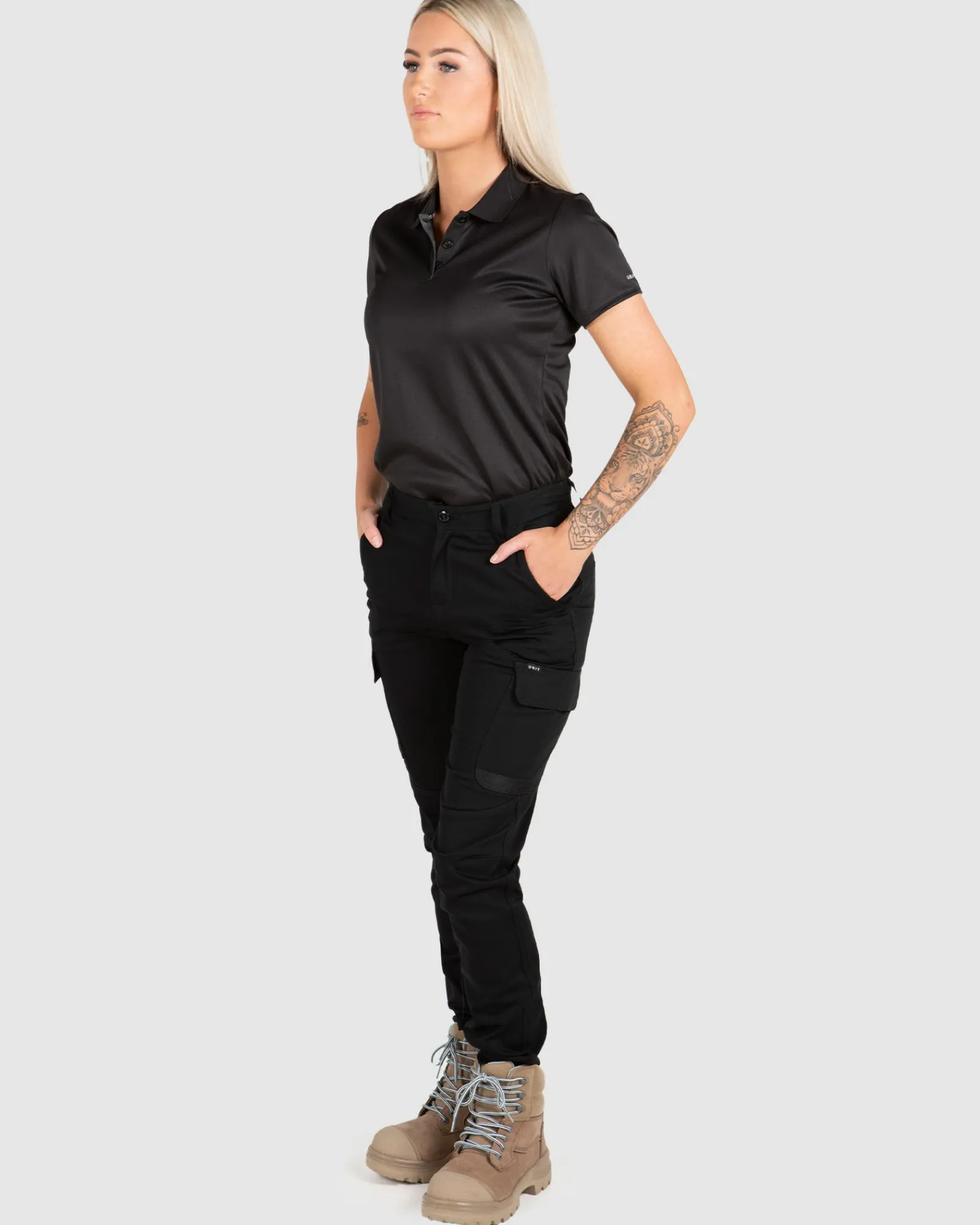 Unit Clothing UNIT Ladies Workwear Staple Cargo Pants Cheap