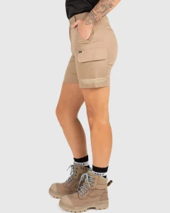 Unit Clothing UNIT Ladies Workwear Staple Cargo Shorts New