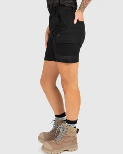 Unit Clothing UNIT Ladies Workwear Staple Cargo Shorts New