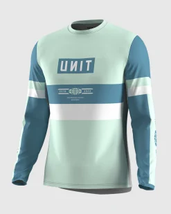 Unit Clothing UNIT Lagoon Mens Riding Jersey AQUA Best Sale