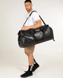 Unit Clothing UNIT Large Waterproof Duffle Bag - Summit BLACK Cheap
