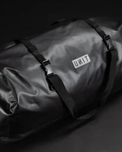Unit Clothing UNIT Large Waterproof Duffle Bag - Summit BLACK Cheap
