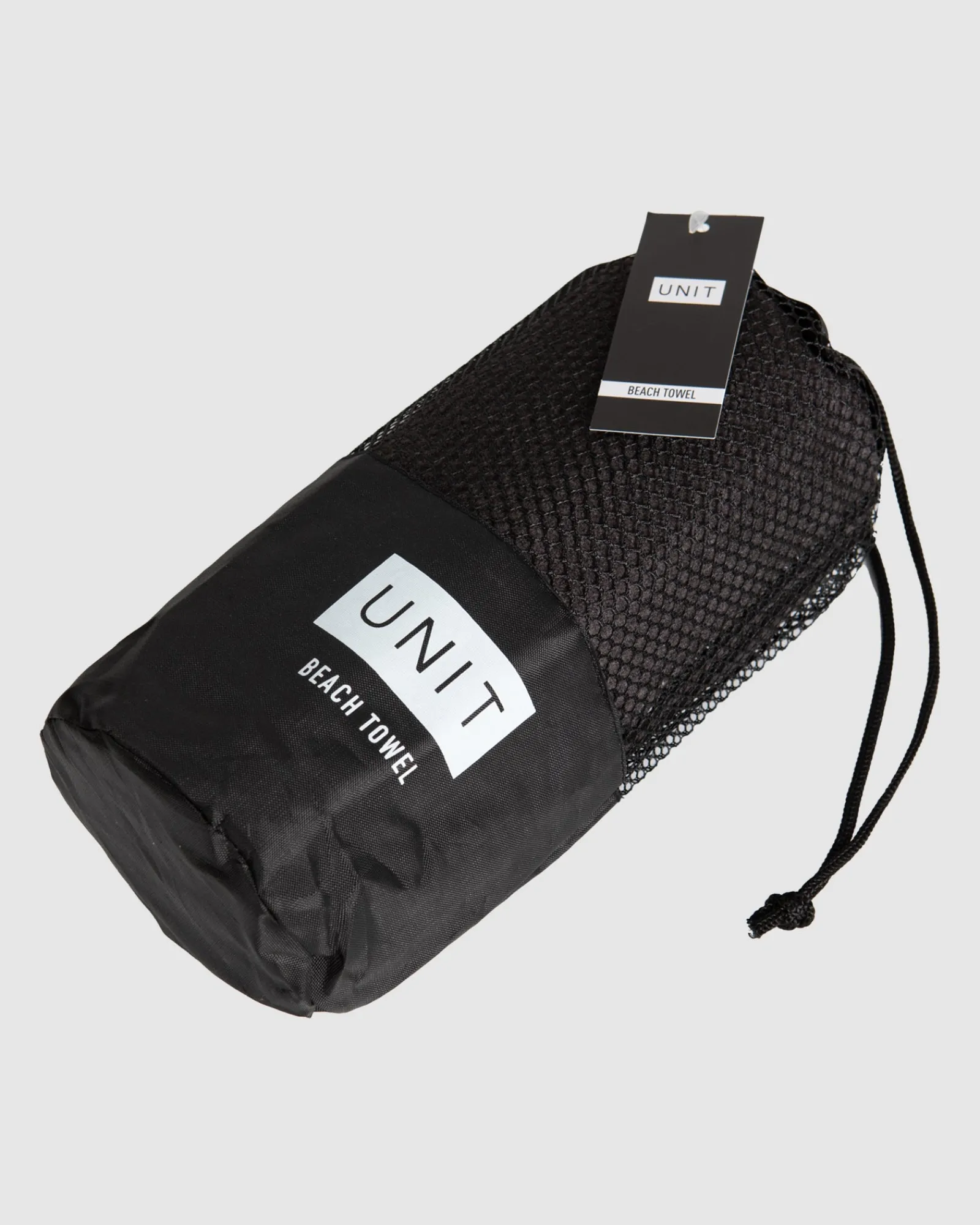 Unit Clothing UNIT Latch Beach Towel BLACK Outlet