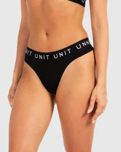 Unit Clothing UNIT Layer Ladies Thong BLACK Best