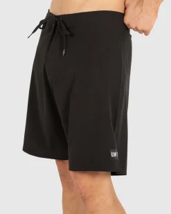 Unit Clothing UNIT Mens Ace Boardshorts BLACK Discount