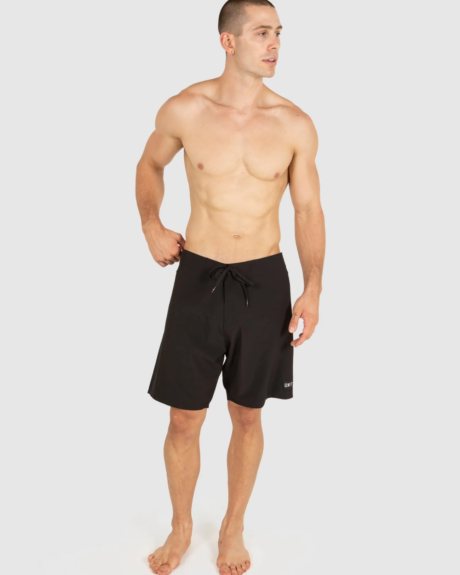 Unit Clothing UNIT Mens Ace Boardshorts BLACK Discount
