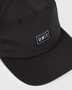Unit Clothing UNIT Mens Base Headwear - Snapback Cap BLACK Flash Sale