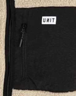 Unit Clothing UNIT Mens Claim Zip Thru Jacket CEMENT Hot