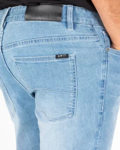 Unit Clothing UNIT Mens Elite Slim Fit Stretch Jeans Cheap