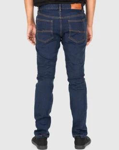 Unit Clothing UNIT Mens Elite Slim Fit Stretch Jeans Cheap