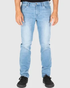Unit Clothing UNIT Mens Elite Slim Fit Stretch Jeans Cheap