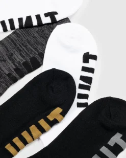 Unit Clothing UNIT Mens Essential No Show Bamboo Socks - 5 Pack MULTI Clearance