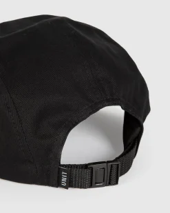 Unit Clothing UNIT Mens Monaco Strapback Cap BLACK Flash Sale
