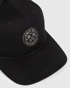 Unit Clothing UNIT Mens Parts & Services Headwear - Snapback Cap BLACK Store