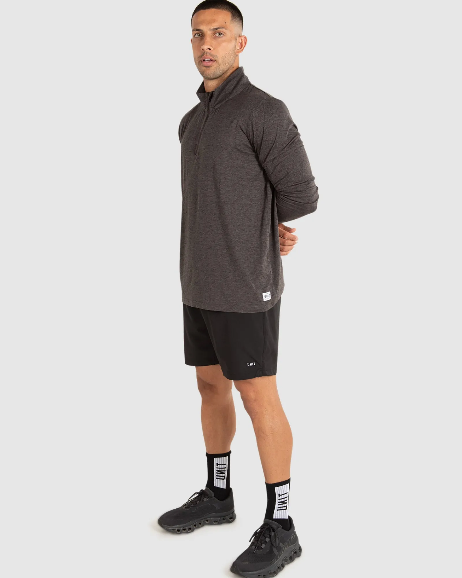 Unit Clothing UNIT Mens Performance Trainex Sports Longs Sleeve Tee Flash Sale