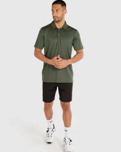 Unit Clothing UNIT Mens Pro Flex Polo Hot
