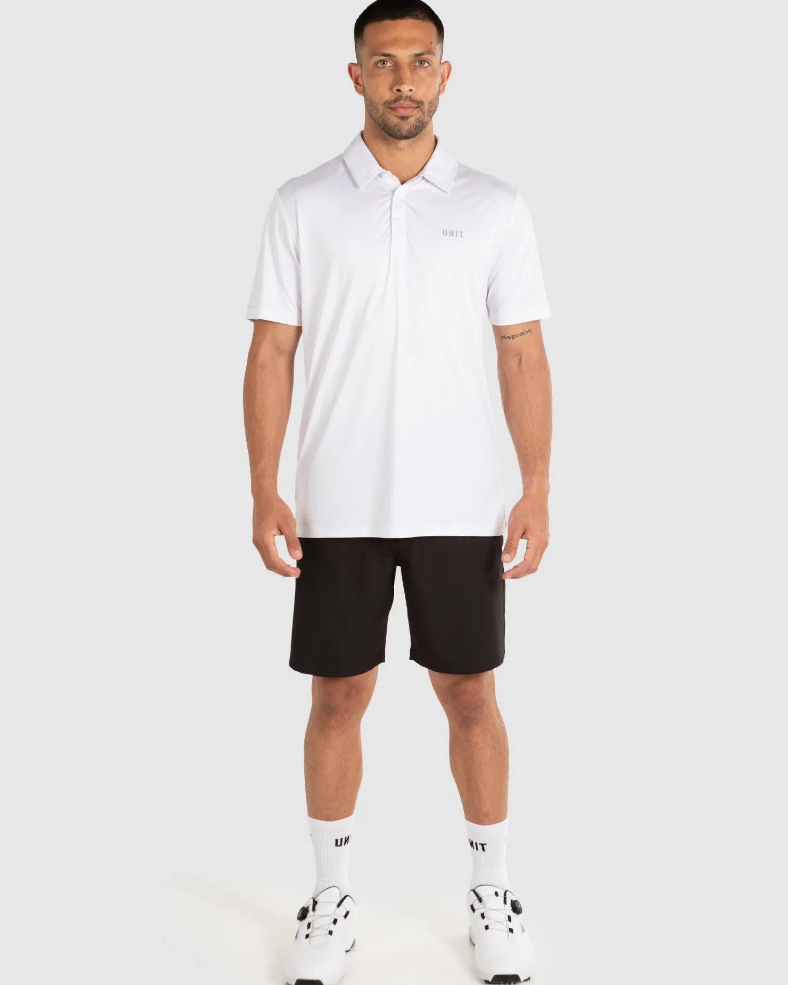 Unit Clothing UNIT Mens Pro Flex Polo Hot