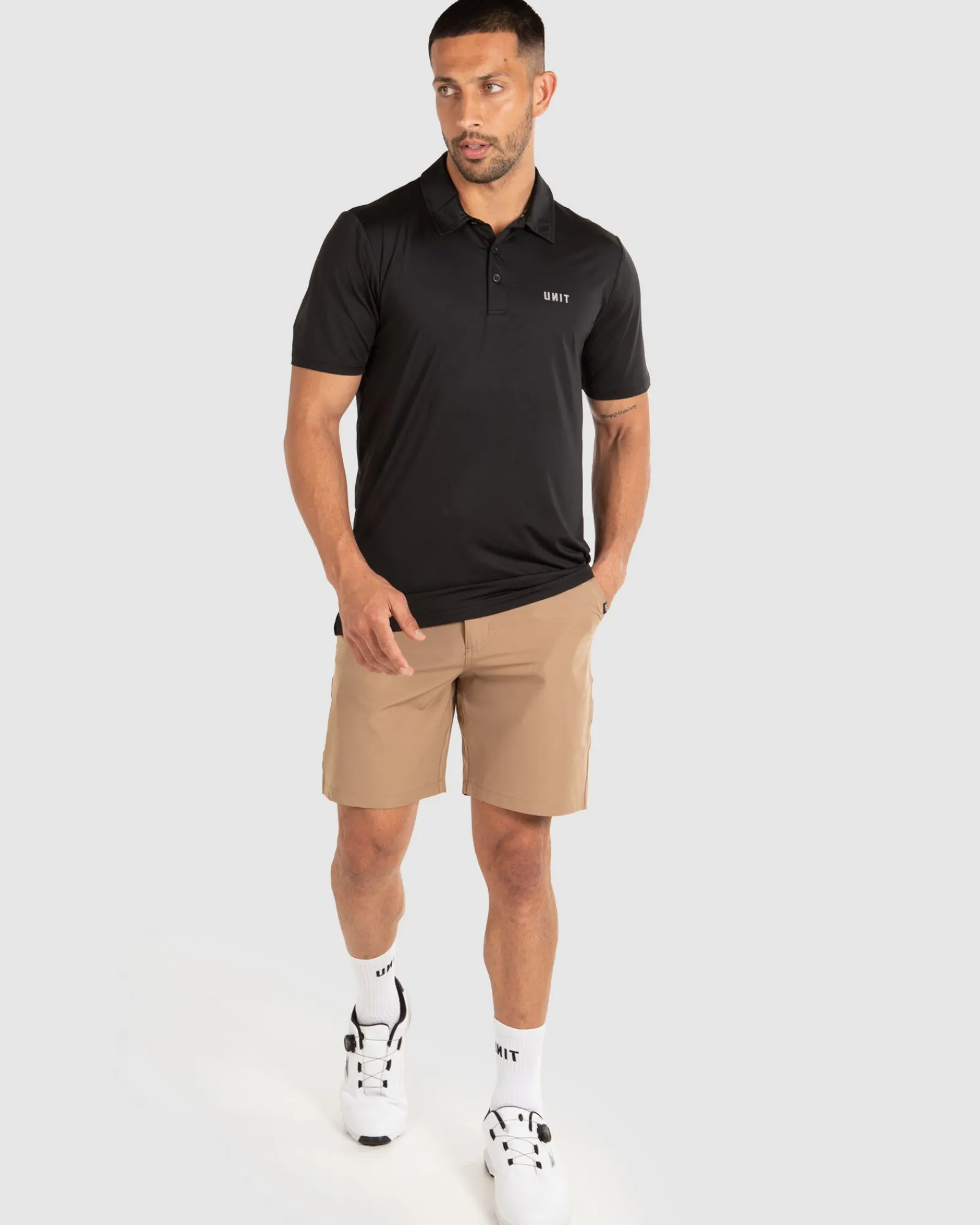 Unit Clothing UNIT Mens Pro Flex Polo Hot