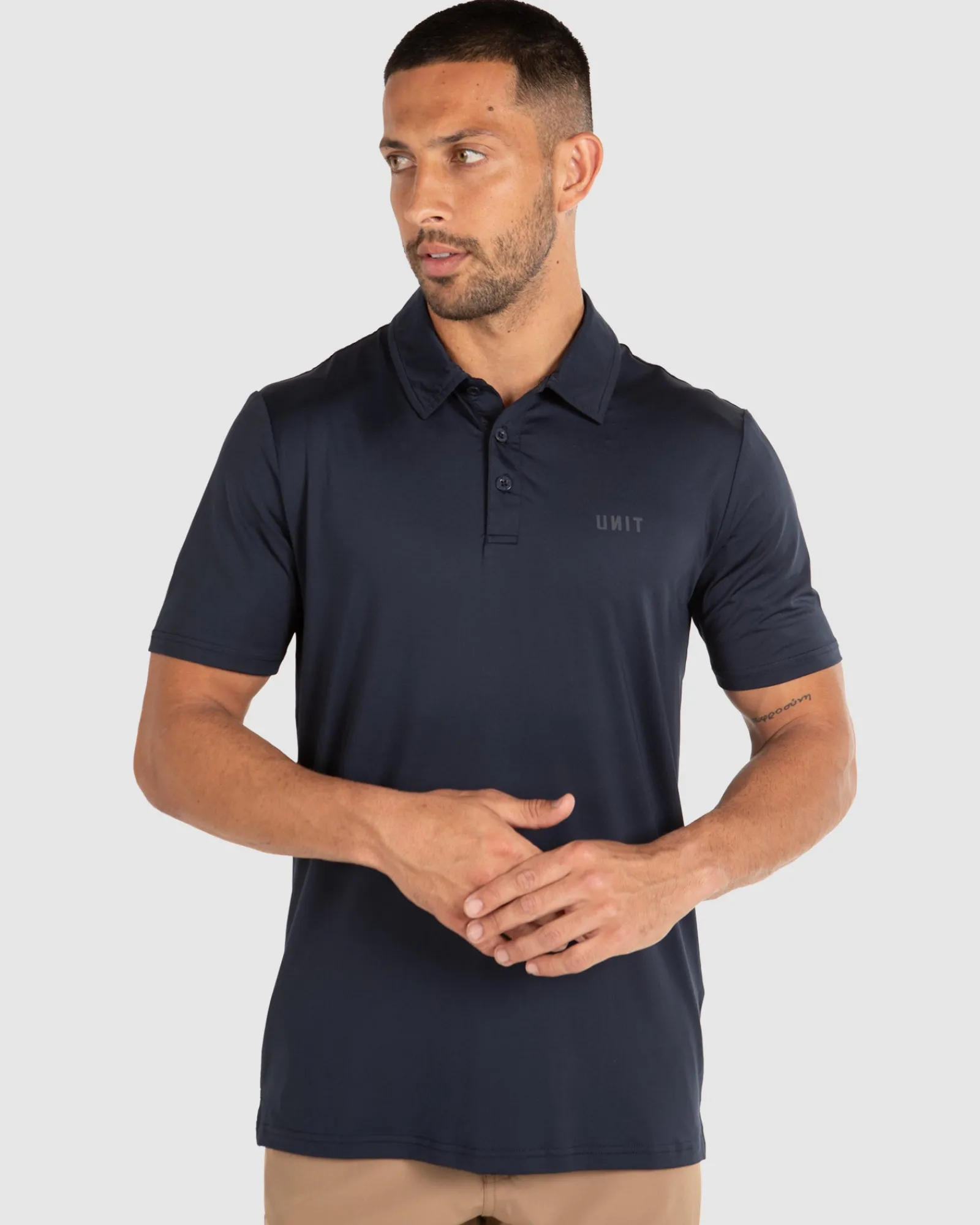 Unit Clothing UNIT Mens Pro Flex Polo Hot