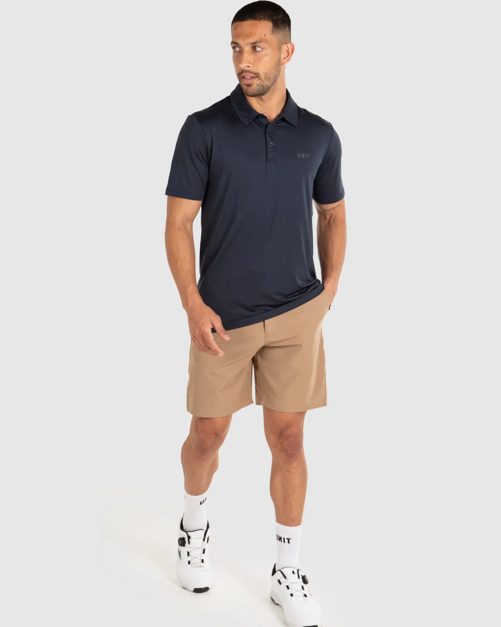 Unit Clothing UNIT Mens Pro Flex Polo Hot