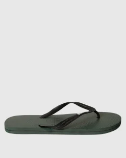 Unit Clothing UNIT Mens Stamp Flip Flops Clearance